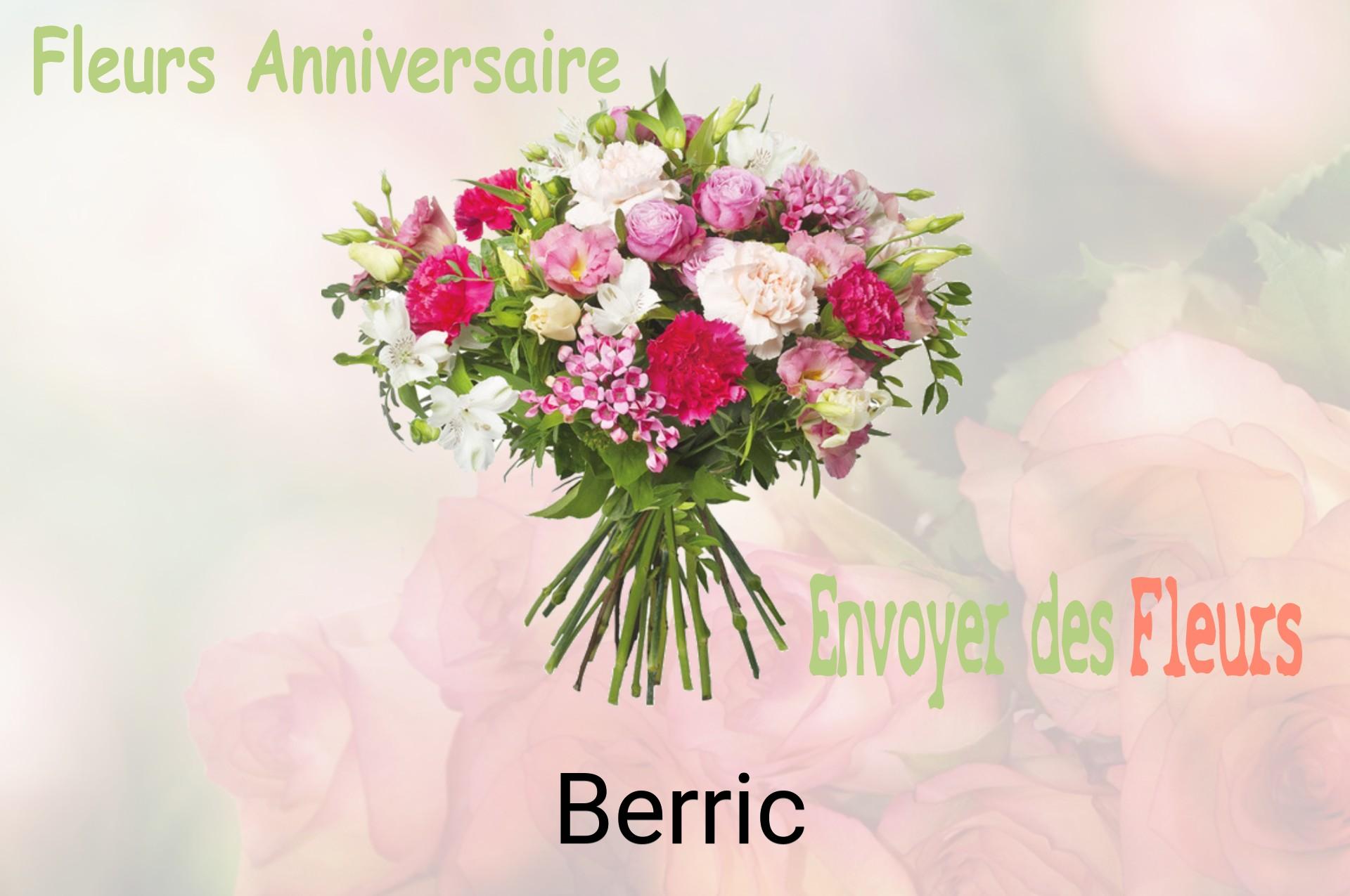 Bouquet de fleurs d’anniversaire livré à Berric