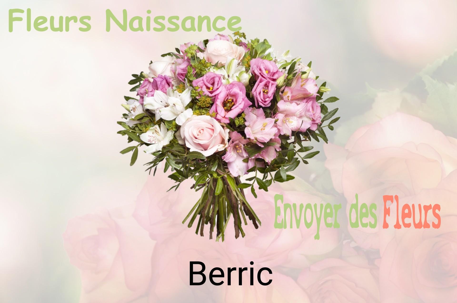 Bouquet de fleurs de naissance livré à Berric