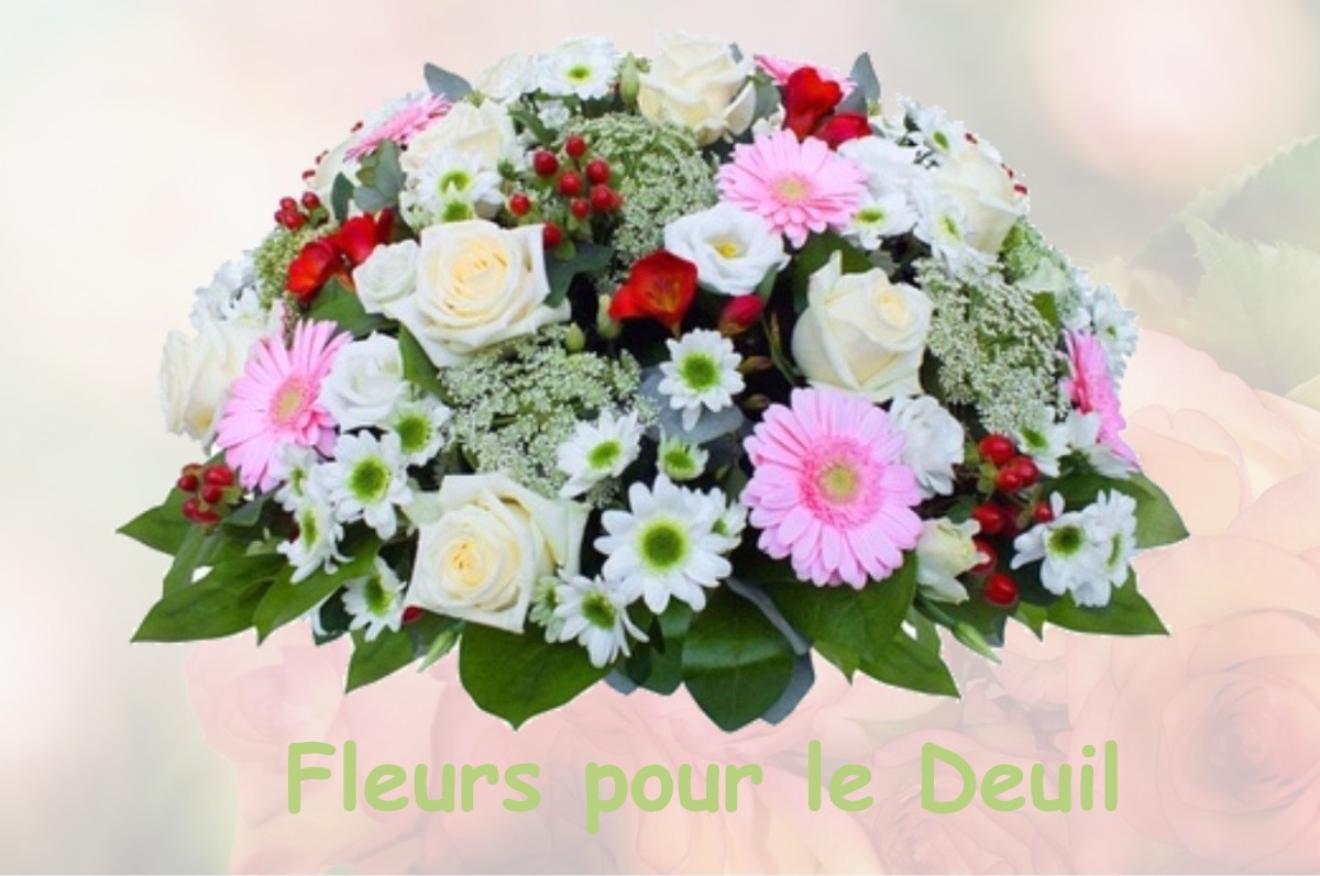 fleurs deuil BERRIC